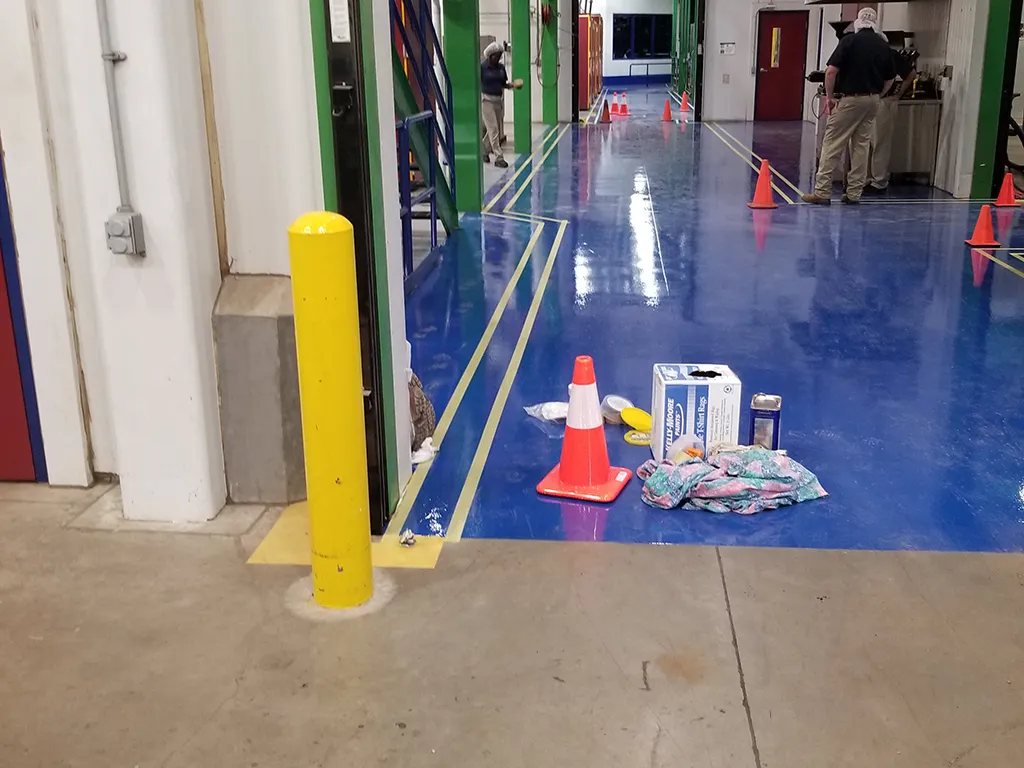 urethane floor system