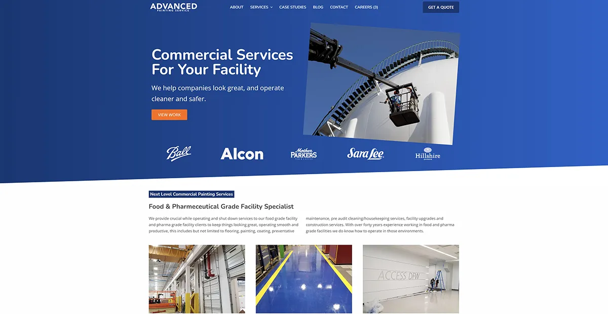 Commercial Painting Contractors Advanced Painting Service