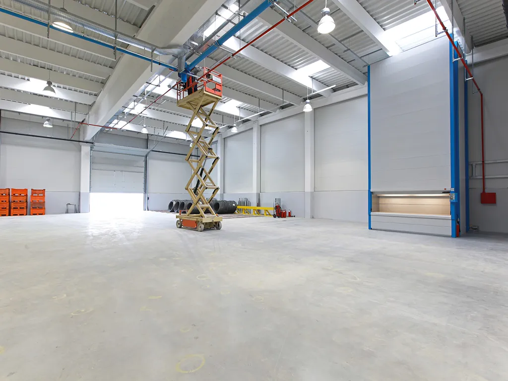 industrial building interior painting